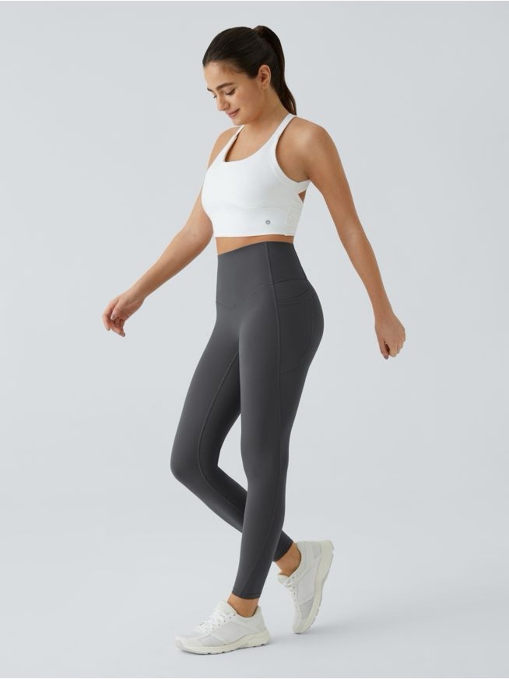 HALARA UltraSculpt NEW High Waisted Tummy Control Pocket Shaping Leggings Large